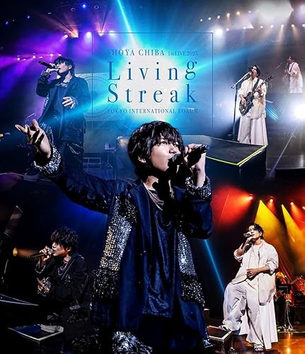 【Amazon.co.jp限定】千葉翔也　1st Live 2025「Living　Streak」TOKYO INTERNATIONAL FORUM-LIVE Blu-ray- -千葉翔也 (メガジャケ(19cmX19cm)付き) [Blu-ray]の商品画像