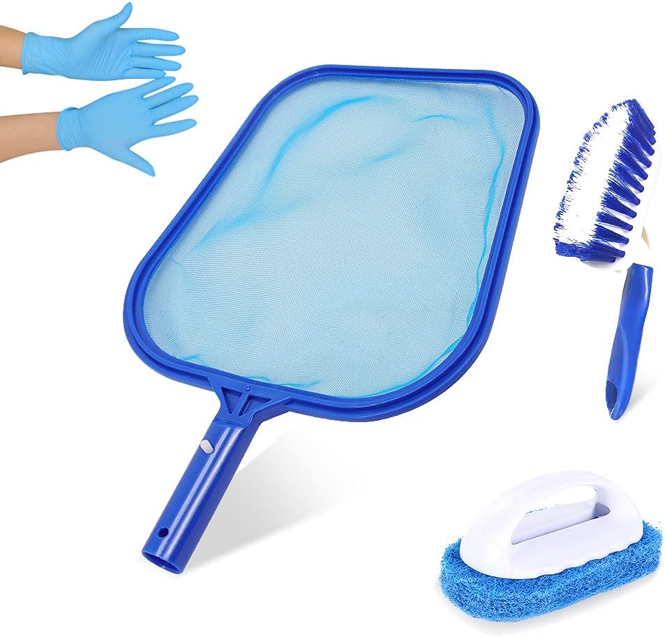 Kungfu Mall Hot Tub Cleaning Kit Accessories Contain Pool Net, Paddling