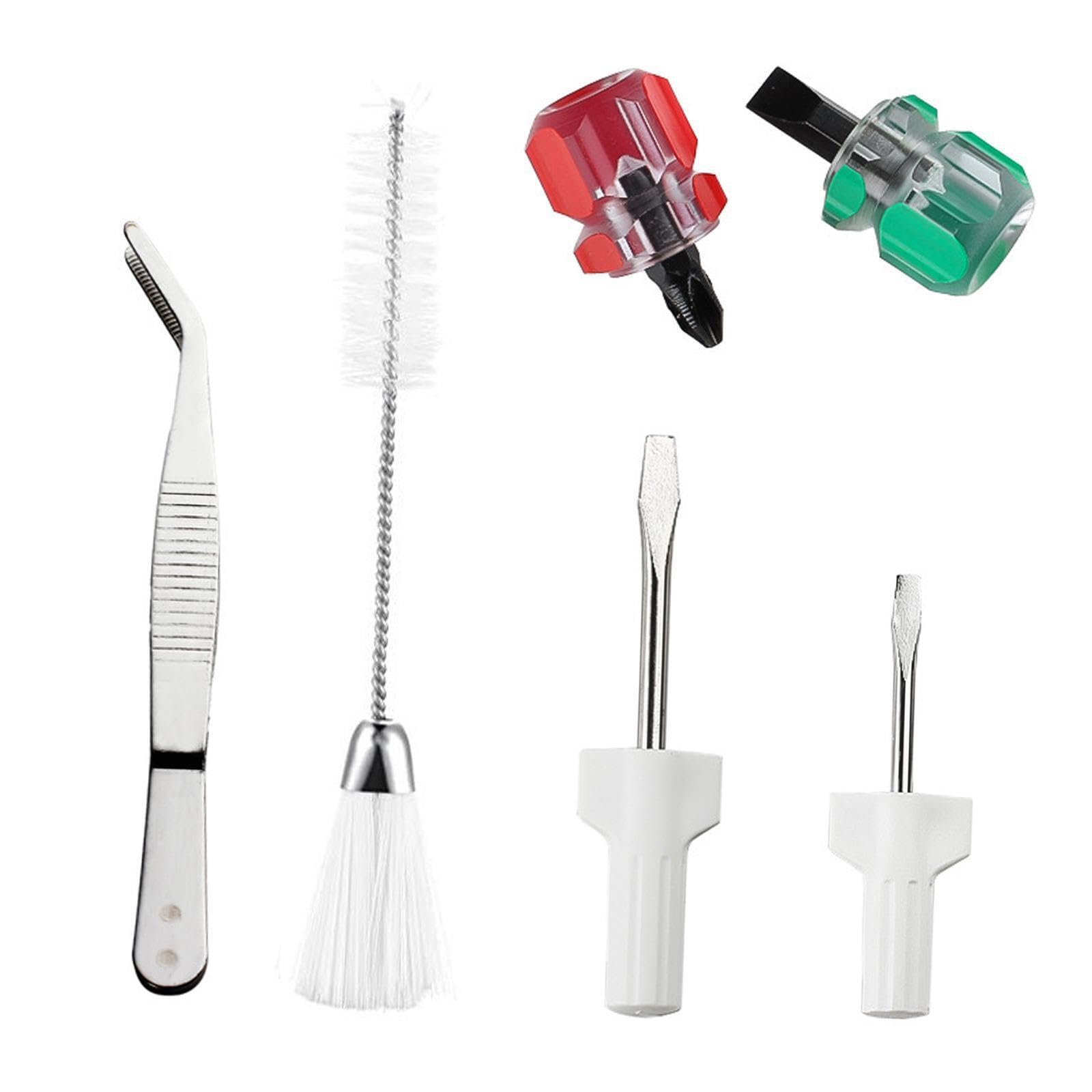 ALCXAZS Dual-Ended Lint Brush for Thorough Sewing Machine Cleaning