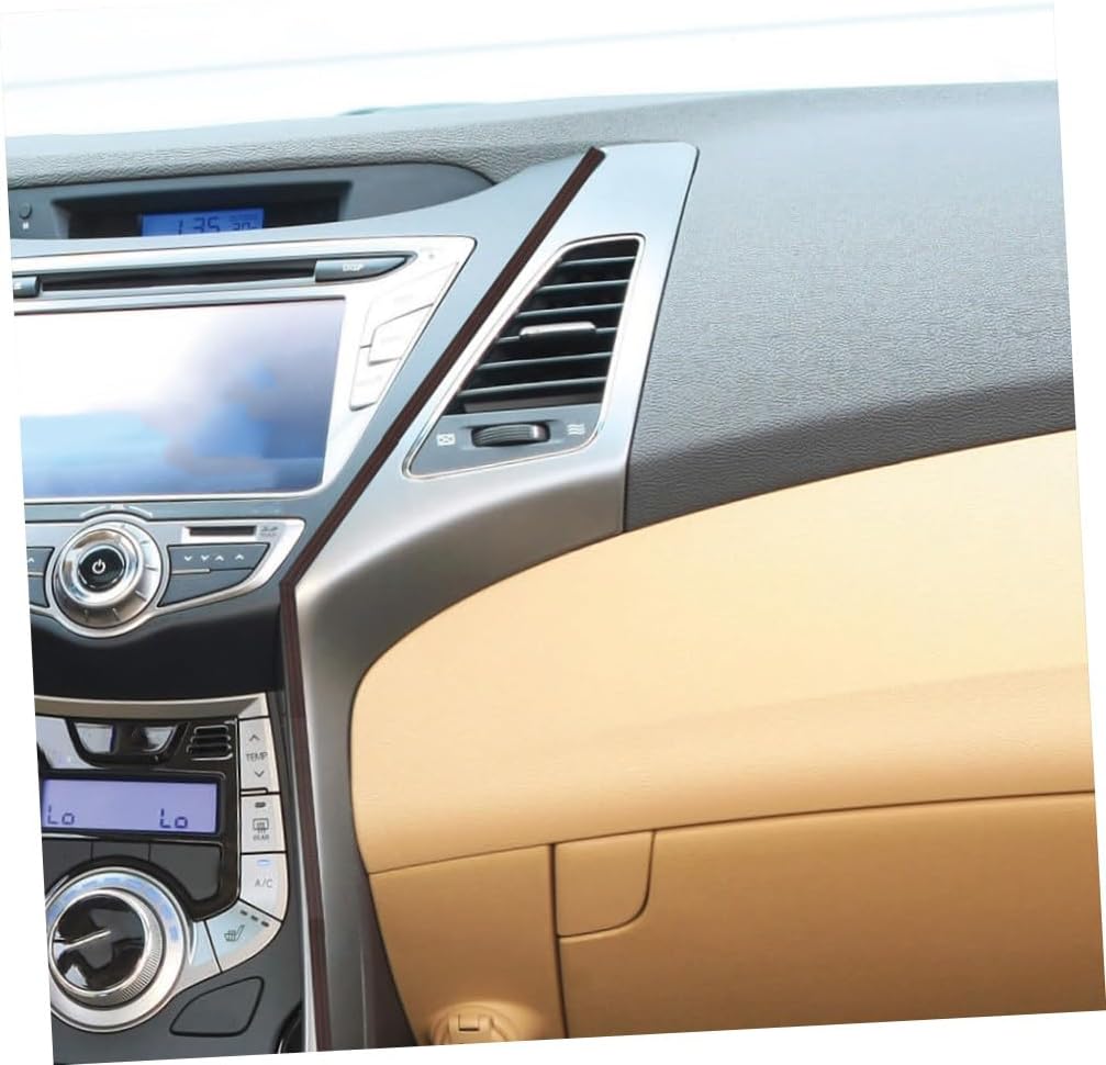 MAGICLULU 1Roll Car Door Trim Molding Flexible PU Decorative Strip for Interior Decoration Luxury Car Accessory Line Enhances