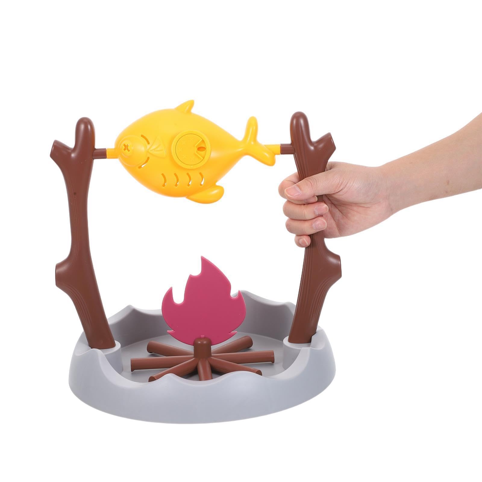 YARNOW Dispensador de Premios para Gatos Giratorio de Abs Forma de Carne, Juguete Interactivo para Interior Que Ofrece Desafío Cognitivo y Familiar