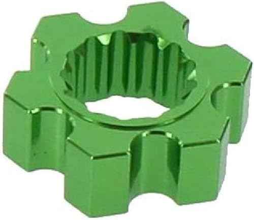 Miniatura 4 de Atomik - Adaptador hexagonal de aleación - Reemplazo de coche RC para Traxxas X-Maxx - Aluminio Billet 6061 endurecido - Rendimiento ligero y