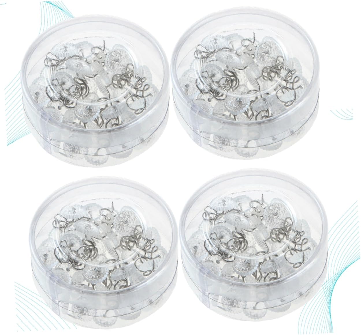 PRETYZOOM 80pieces Bed Sheet Fasteners for Quilts Sofa and Mattresses Secure Clips for Upholstery and Bedding Easy to Use Buckle Clips