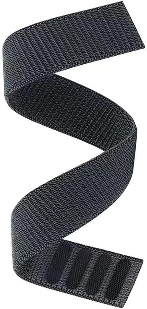 Zitel® Band Compatible with Garmin Smartwatch for Fenix 8 47mm, Fenix 7/7 Pro, Fenix 6/6 Pro, Fenix 5/5 Plus, Epix Pro Gen 2 47mm, MARQ Gen 2, Forerunner 965/955, Nylon 22mm Sport Strap