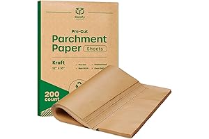 Comfy Package Unbleached Parchment Paper Baking Sheets