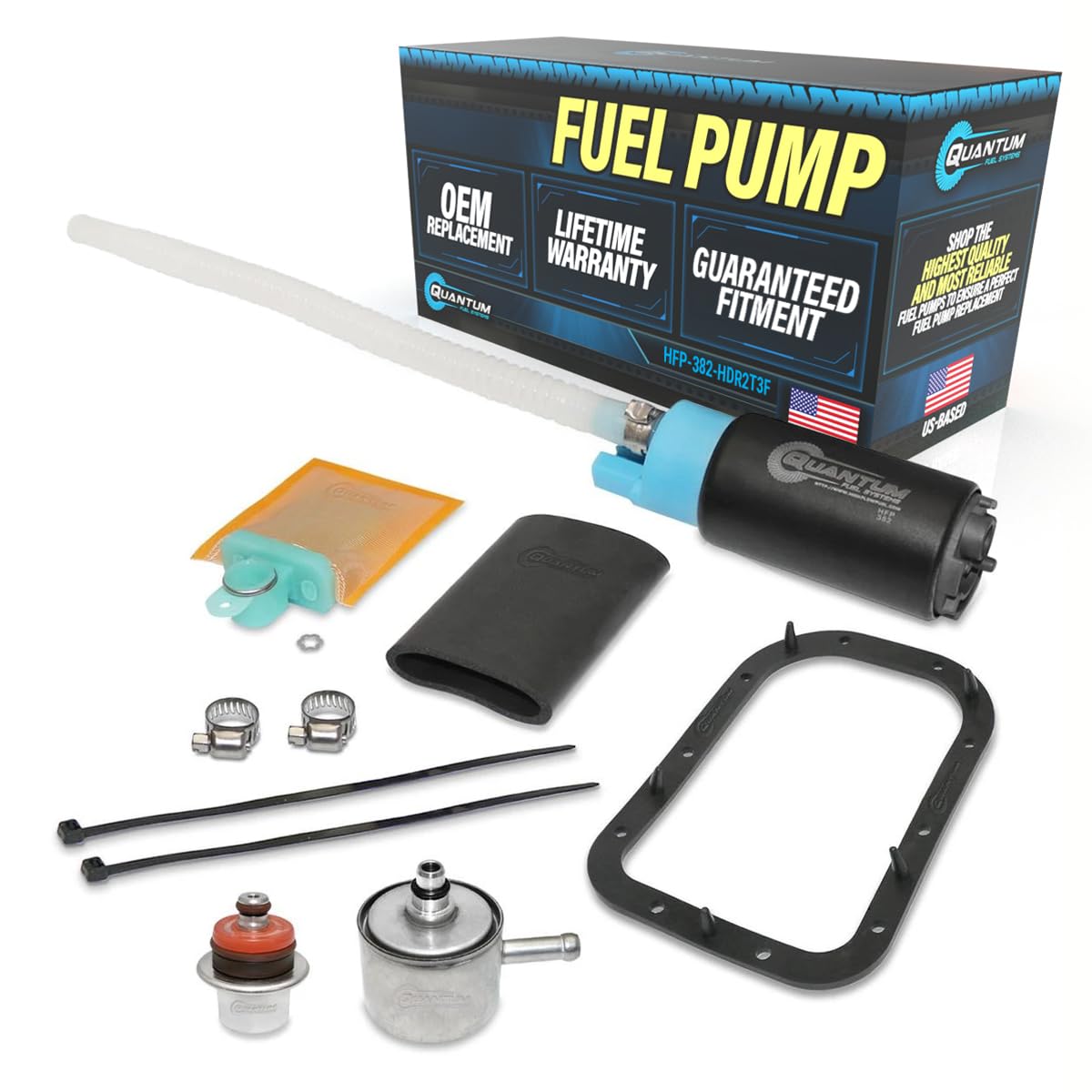 QFS Fuel Pump Kit for Harley Davidson Softail Fat Boy Heritage Deluxe 01-07