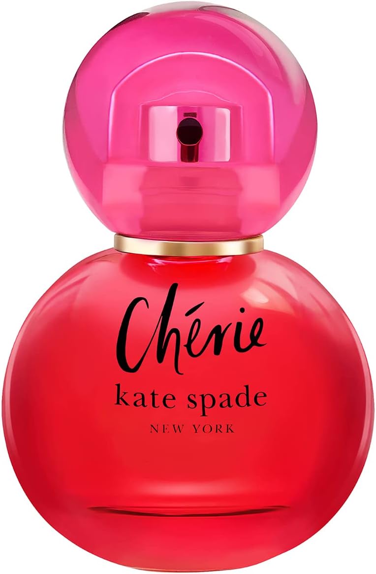 kate spade new york - Cherie Eau De Parfum - Women's Fragrance - Sweet & Musky - With notes of Raspberry, Sweet Pea & Jasmine