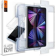 Spigen EZ Fit Tempered Glass Screen Guard Protector for iPad Pro 11 inch 2021/2020 / 2018 and iPad Air 4 10.9 inch - 1 Pack