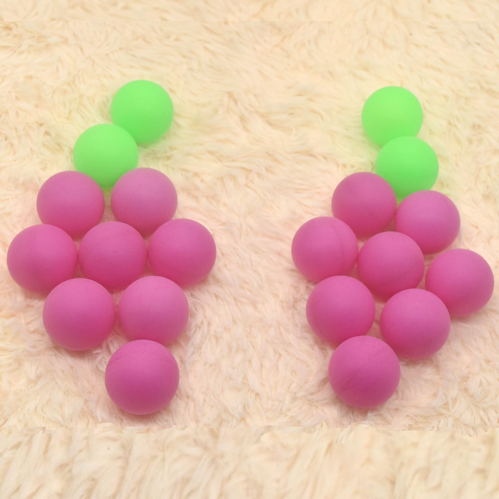 Paquete de 120 pelotas de ping pong de colores, pelotas de tenis de mesa de 40 mm, juegos de ping pong de cerveza, artes divertidas, gatos, herramientas de desarrollo intelectual, bolas