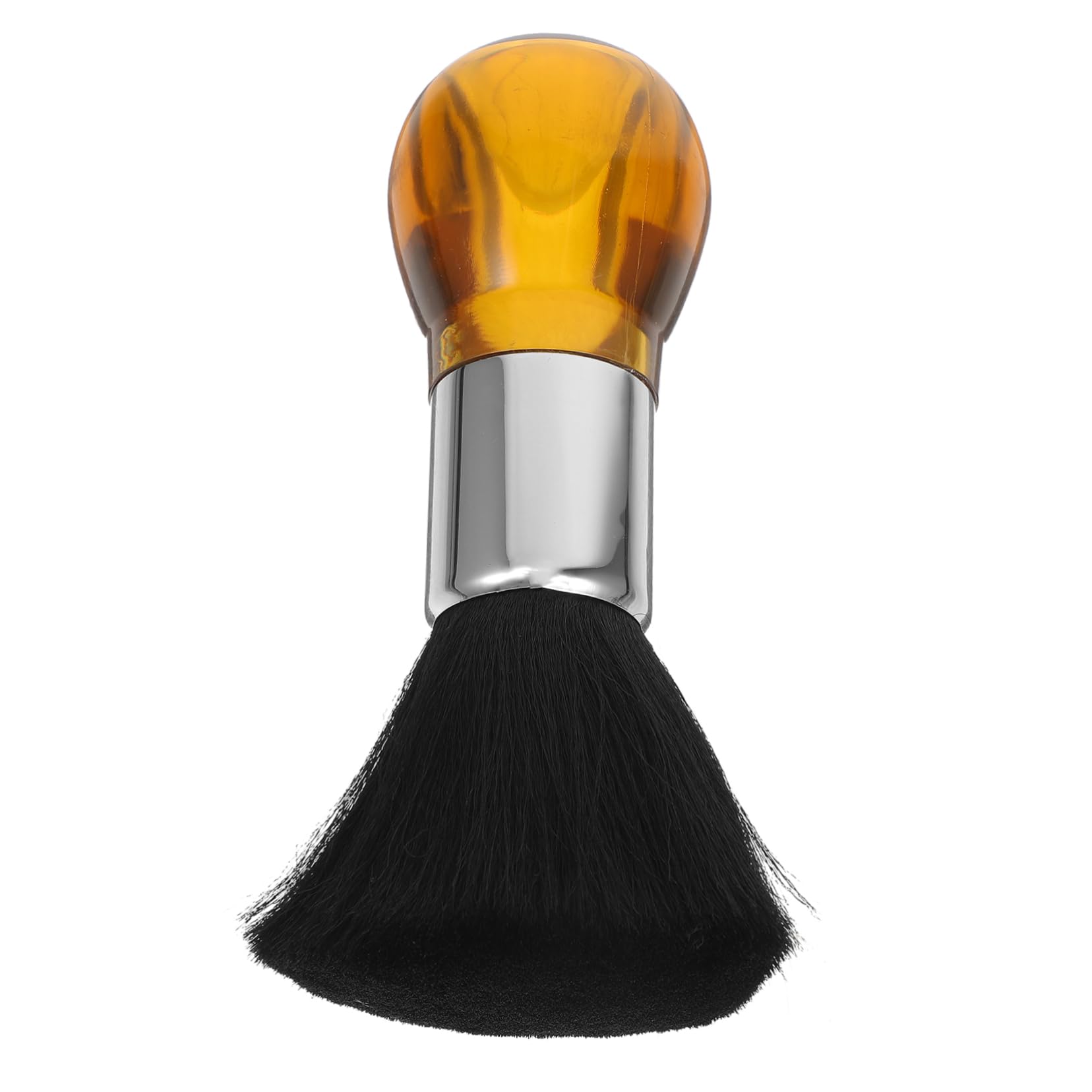 TOVINANNA Male Shaving Brush Soft Fiber Brush Barber Neck Duster Hair Salon Hair Duster Ergonomic Handle