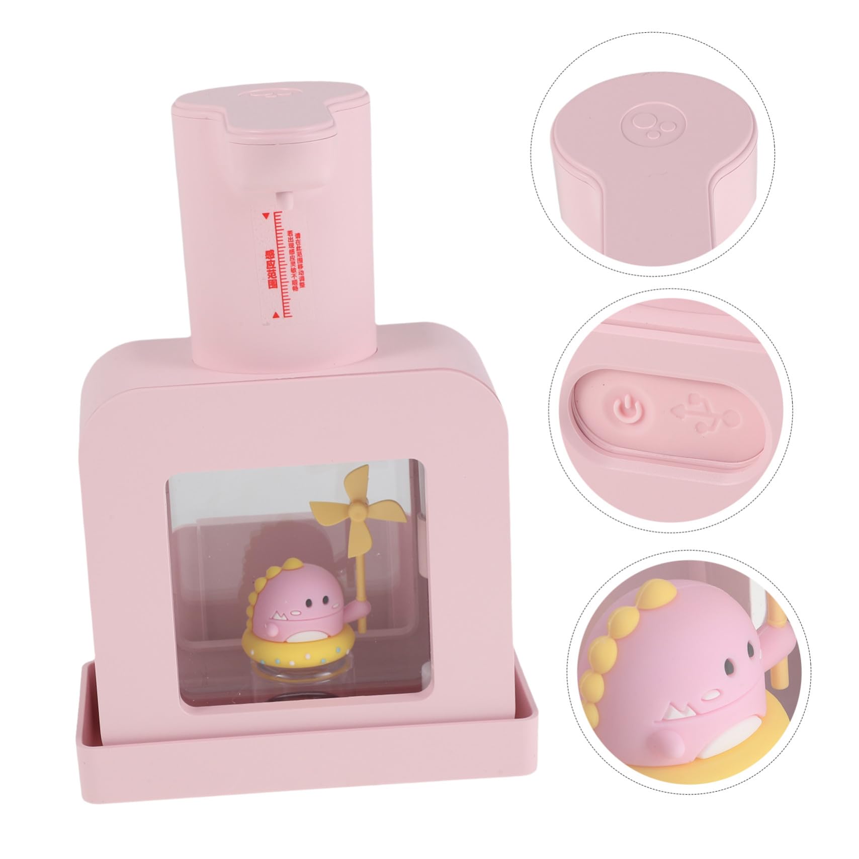 Dozownik mydła kuchennego Pompa dozownika mydła Pink