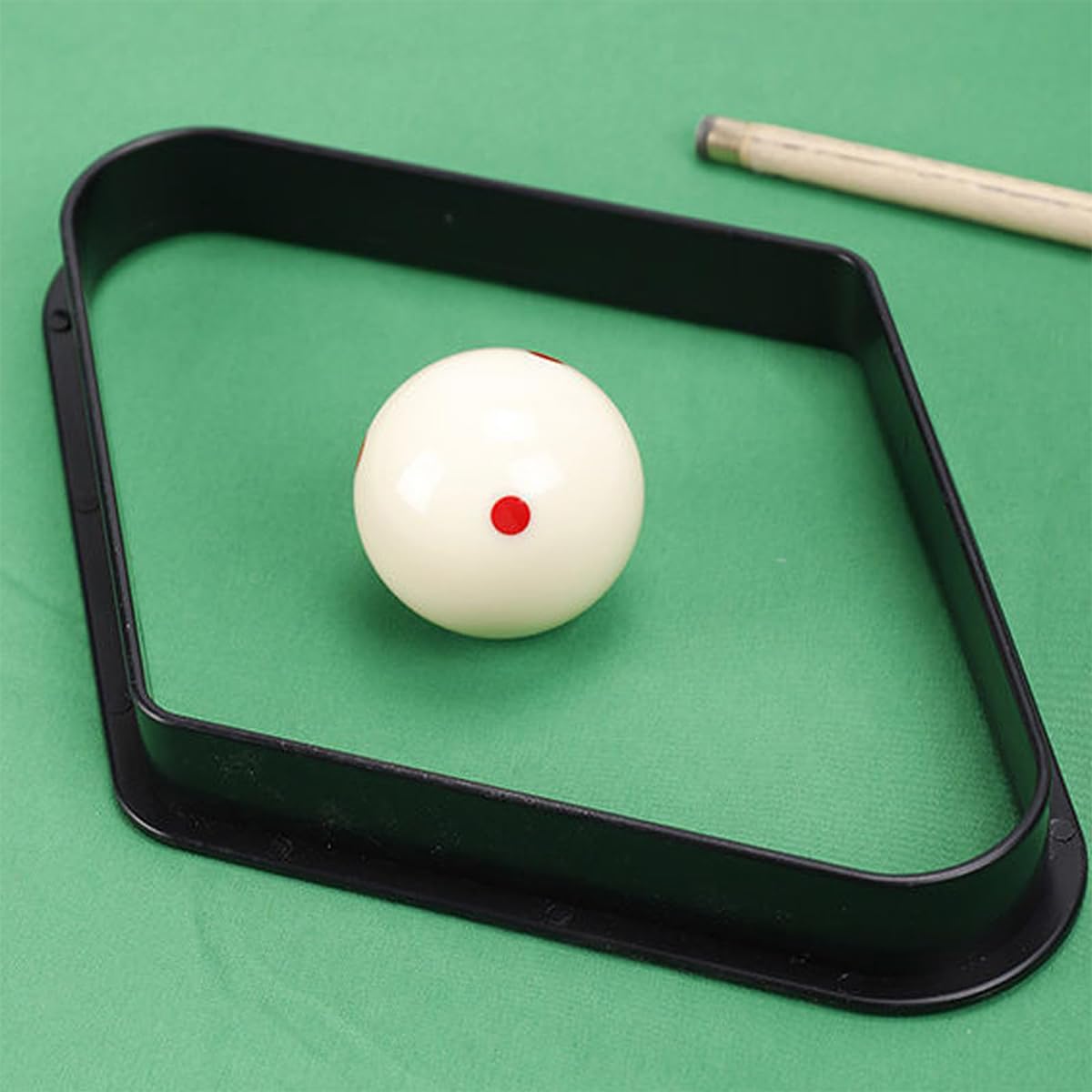 Biliardo 9 Ball Pool Table Triangle Rack Heavy Duty Plastic Ball Holder Snooker Rack 2-1/4 Pollici