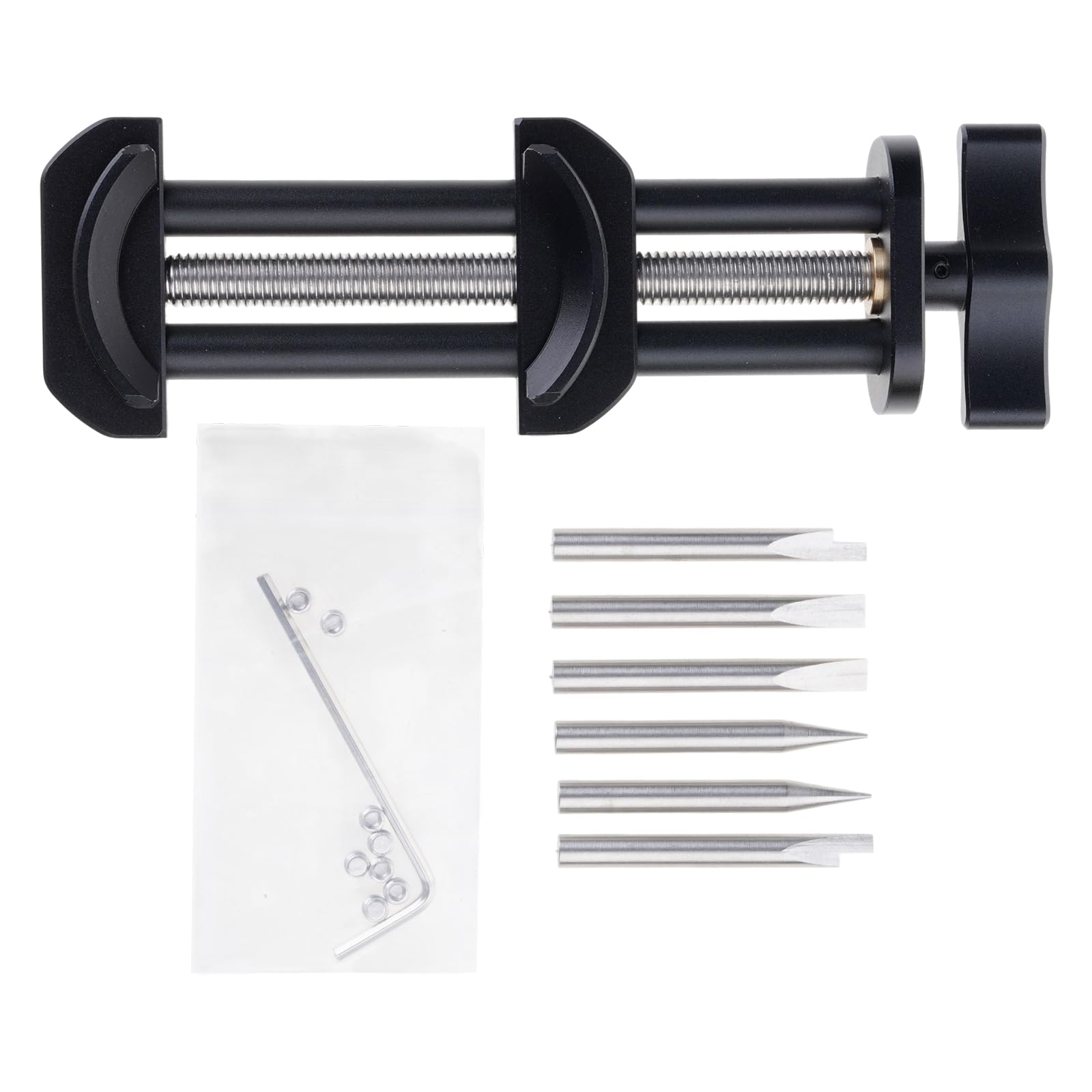 Kit completo per la riparazione del filtro dell'obiettivo, morsa per la manutenzione della fotocamera, adatto per dispositivi di studio fotografico di diverse dimensioni
