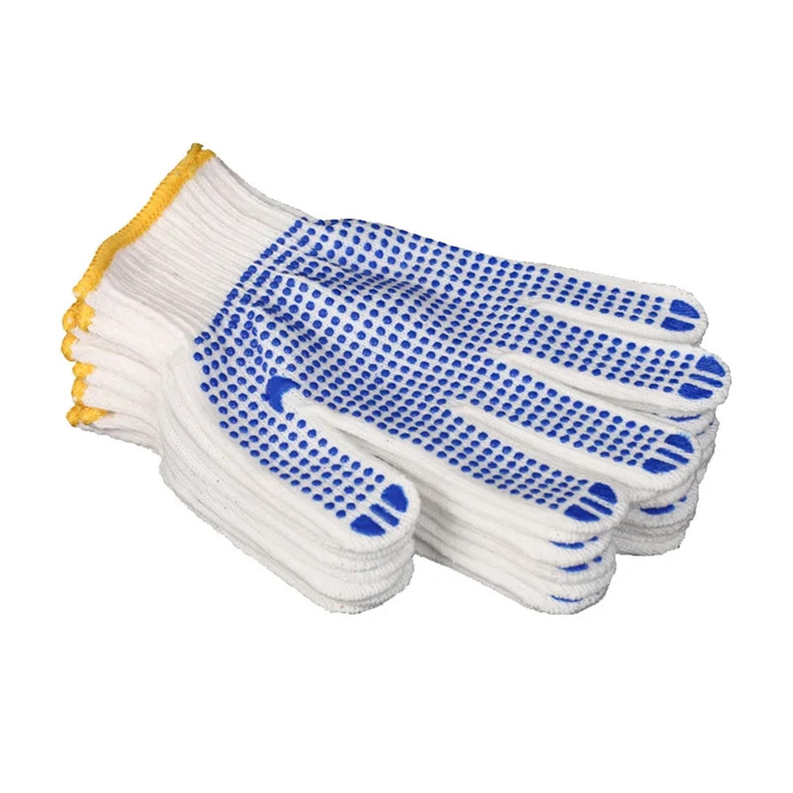 Guanti Da Lavoro Antiscivolo Guanti da lavoro in gomma antiscivolo 1-30 paia for cantiere(10Pair)