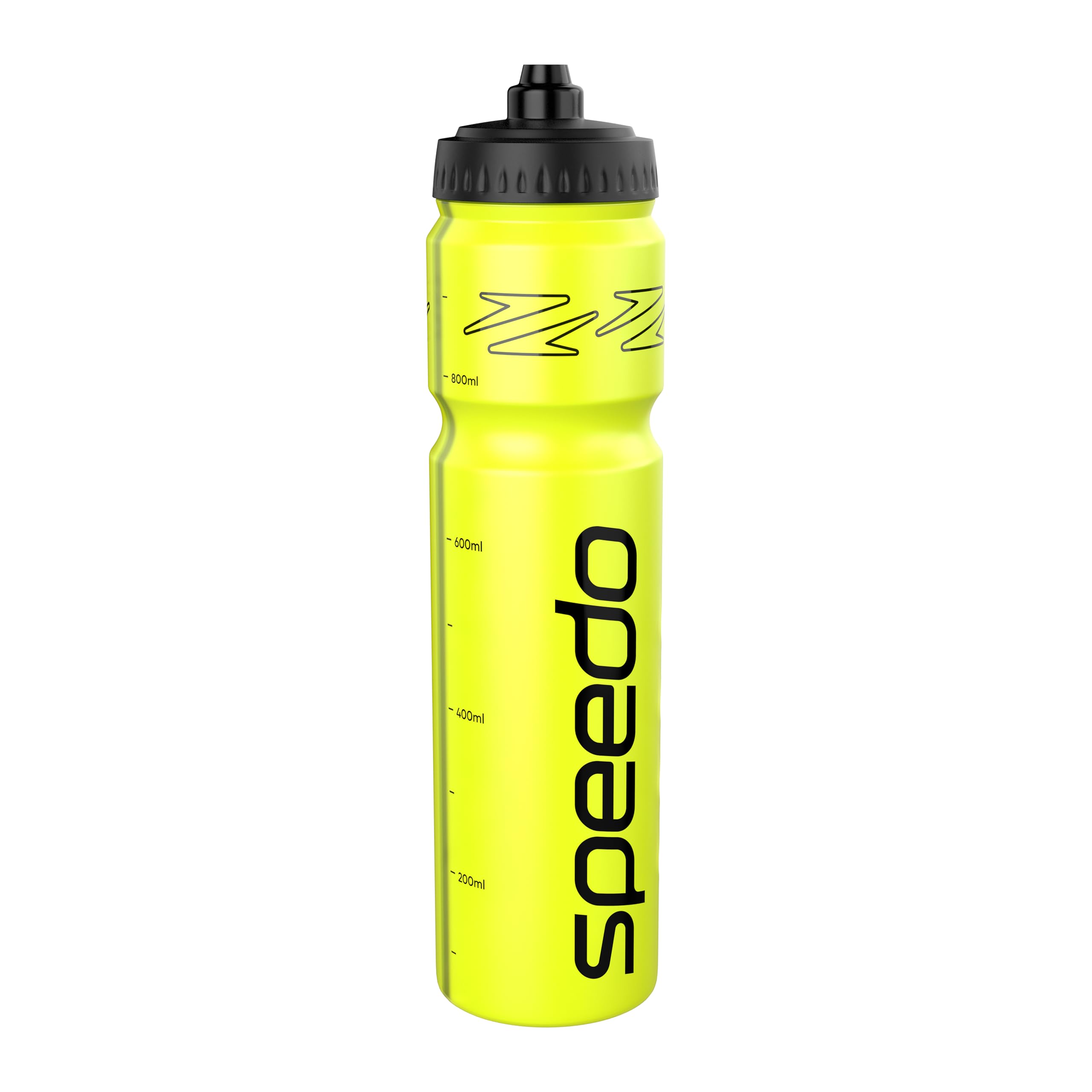Speedo Borraccia da 1 litro, design ergonomico, colore blu/​bianco, taglia unica