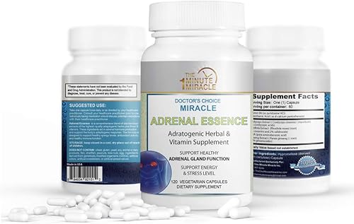 MILAGRO ADRENAL ESSENCE DOCTOR'S CHOICE - Suplemento adratogénico de hierbas y vitaminas