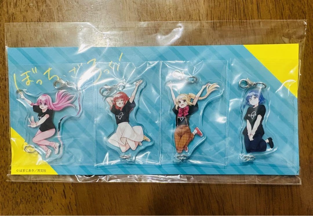 ぼっちざろっく! 4 ゲーマーズ限定版 つながるアクリルチャーム セット 
