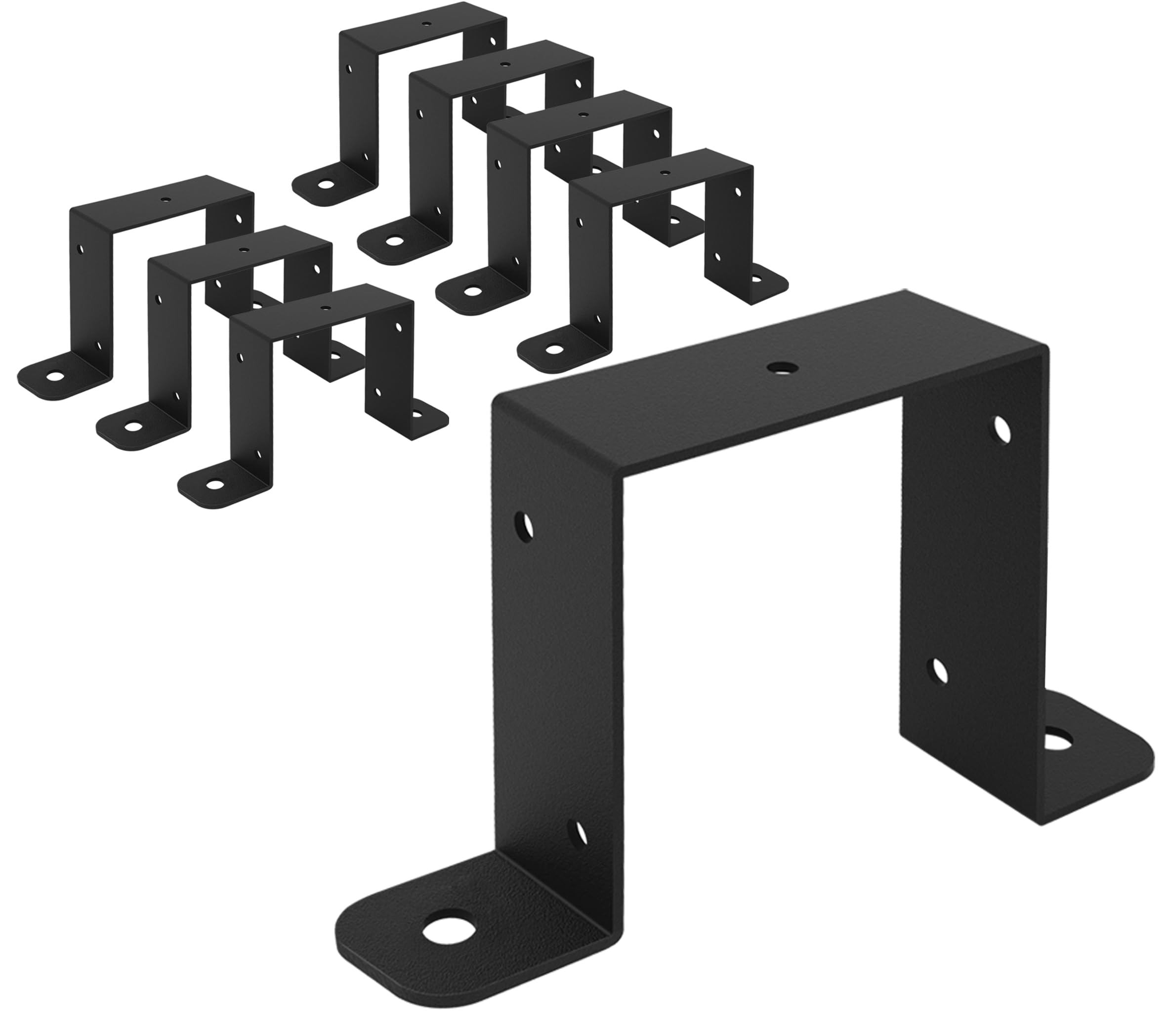 Colliers de serrage carrés pour sécuriser la balustrade de votre terrasse en bois