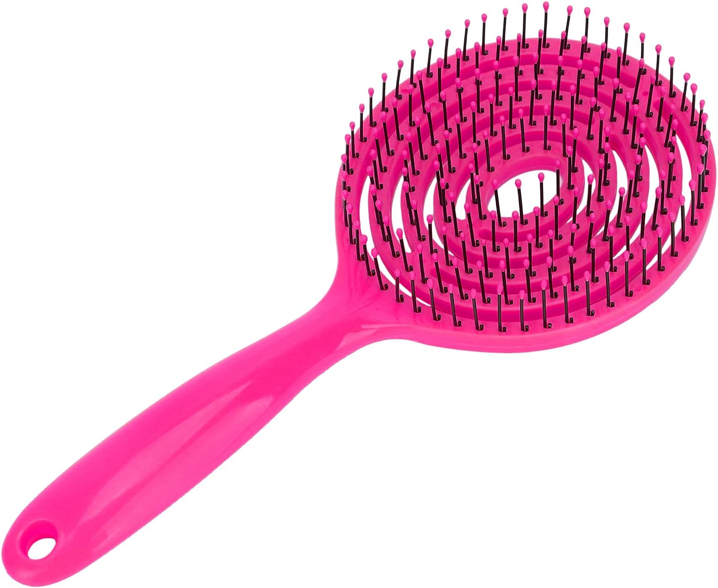 Dioche Professional Hair straightening Comb with Soft, Massaging Head, Suitable for Curly Hair Styling.
