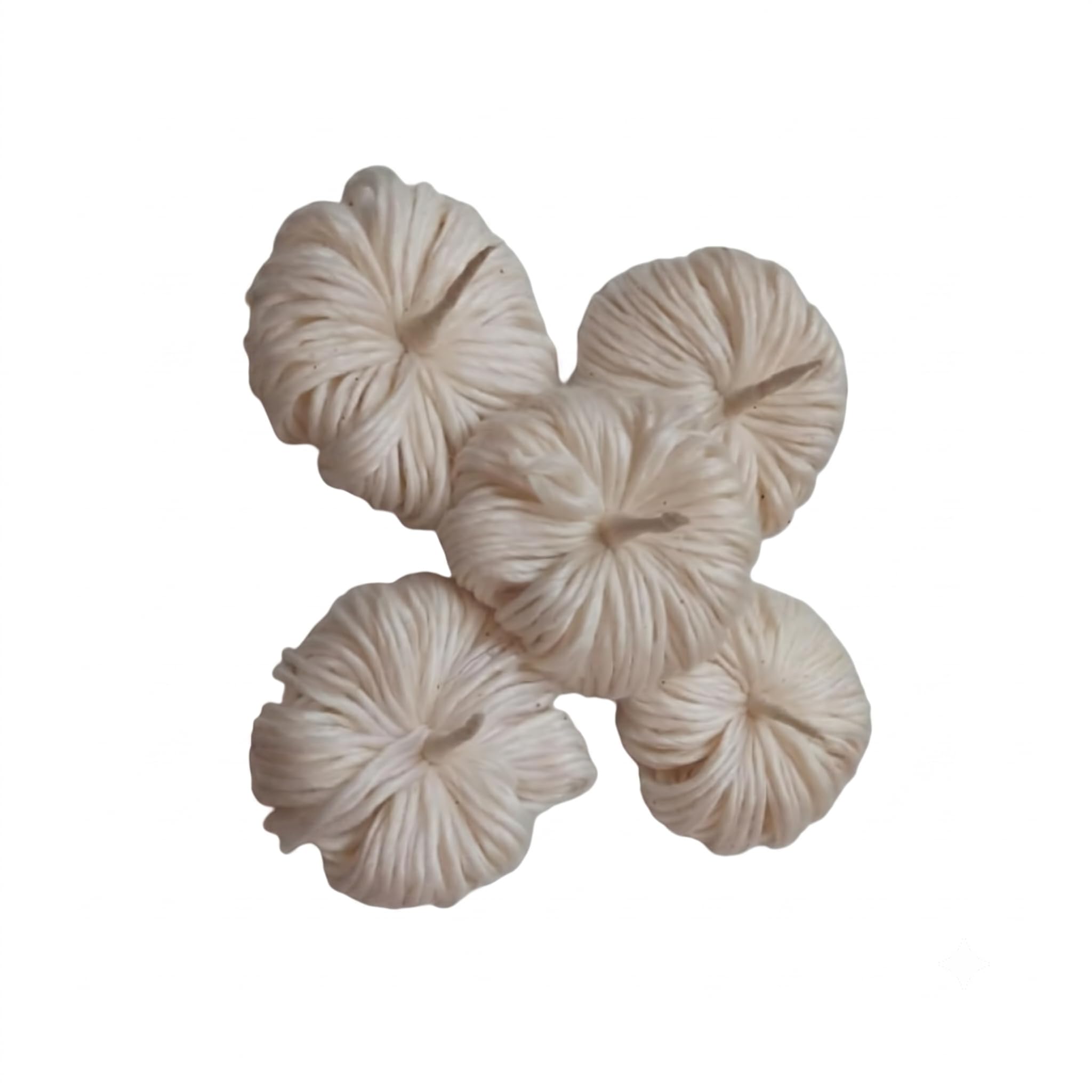 On Blow Cotton 365 Wicks | Flower Diya Batti for Pooja Aarti Off White | (Pack of 5) (Each Pack has 365 Cotton Puja Wicks)-picture-20
