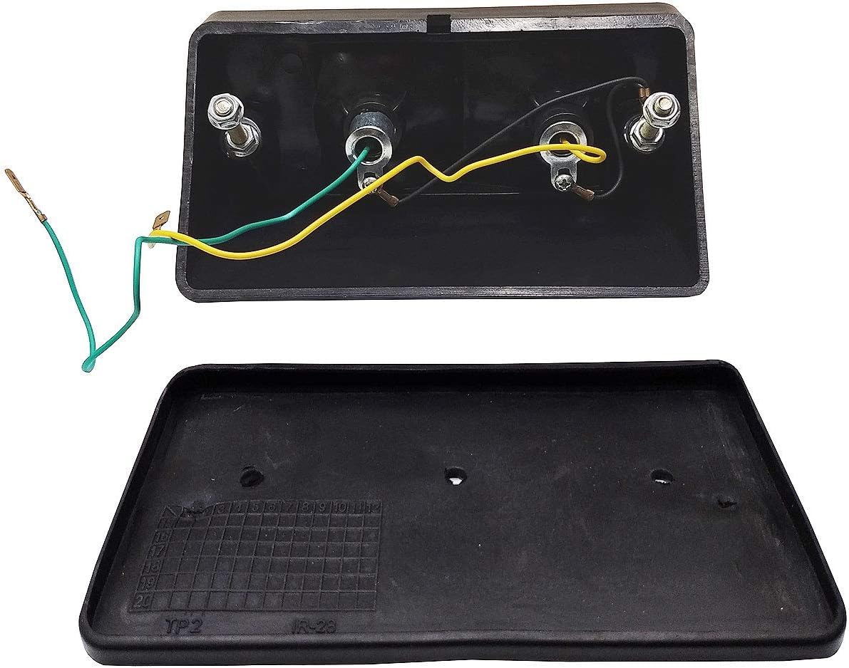 Bajato Juego de Montaje de indicador de Luces Intermitentes Delanteras para Tractor Farmtrac Sonalika Tractor Indo Farm Tractor Standard Tractor y Deutz FAHR Tractor Set con 12v