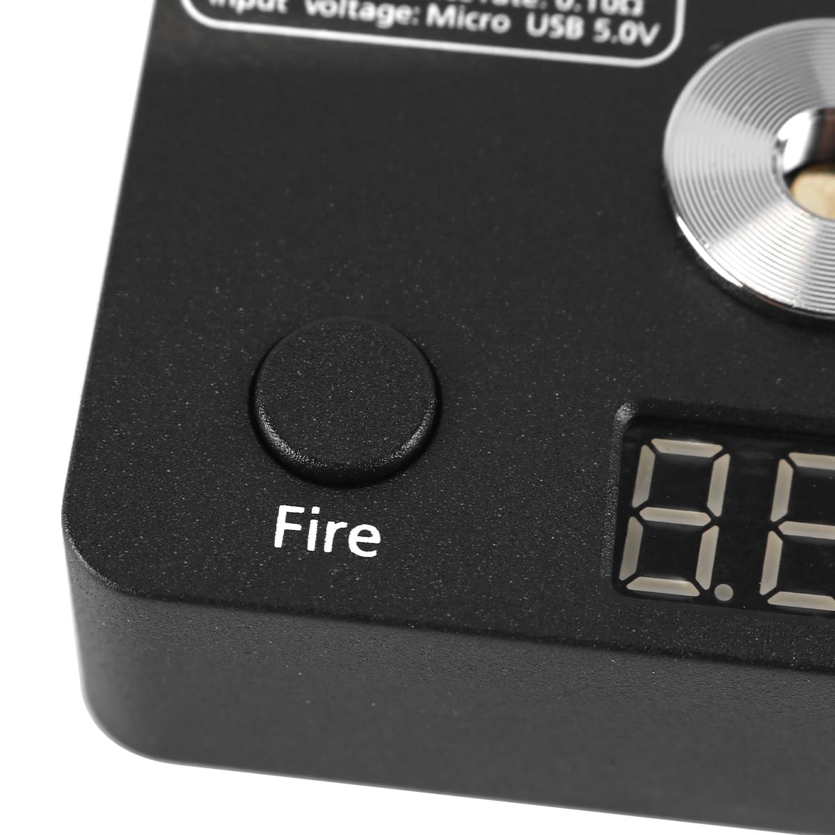 Gorise 521 Mini Tab V3 Ohmmetro Digitale Tester di Resistenza della Bobina per Gamma di Costruzione di Sigarette Elettroniche 0,01-9,99ω Compatibile con Batterie 18650 Kit di Fissaggio Bobina Compatto