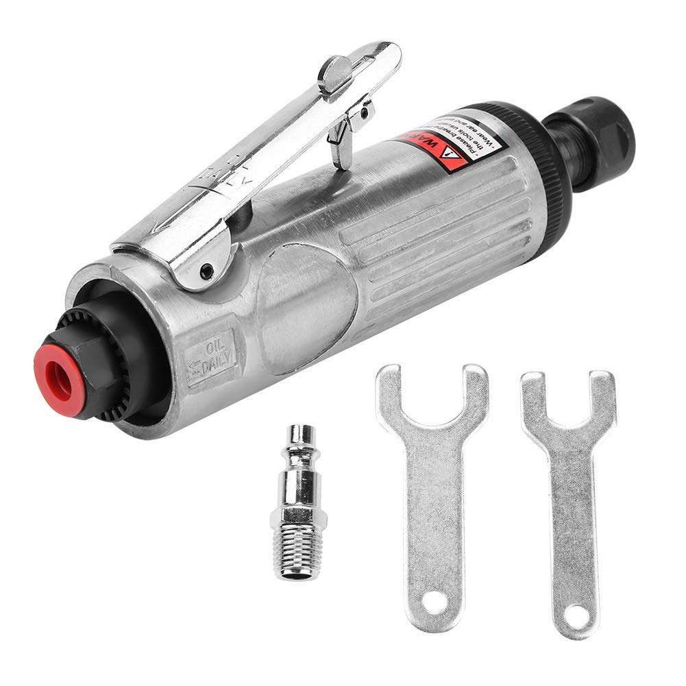 Ketsicart Pneumatic Die Grinder, 1/4" Pneumatic Die Grinder Air Angle Grinding Engraving Polisher Machine Cutting Tool 23000rpm(6mm) (B0CQLYY594) Amazon Price History, Amazon Price Tracker
