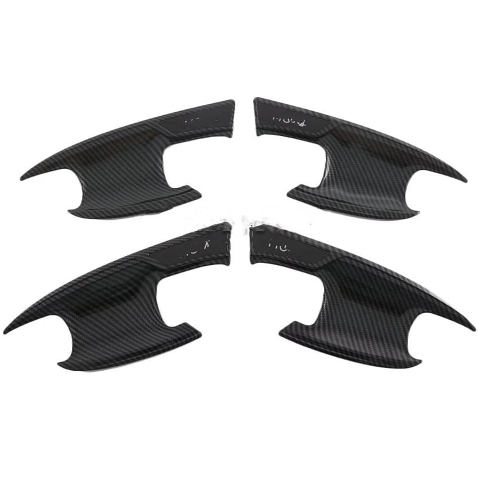 Noheeu B Car Styling Stickers For Mg 4 Mg4 Ev For Mulan 2022 2023 Protective Cover Door Handle Outer Owls Trim Assecories(B)