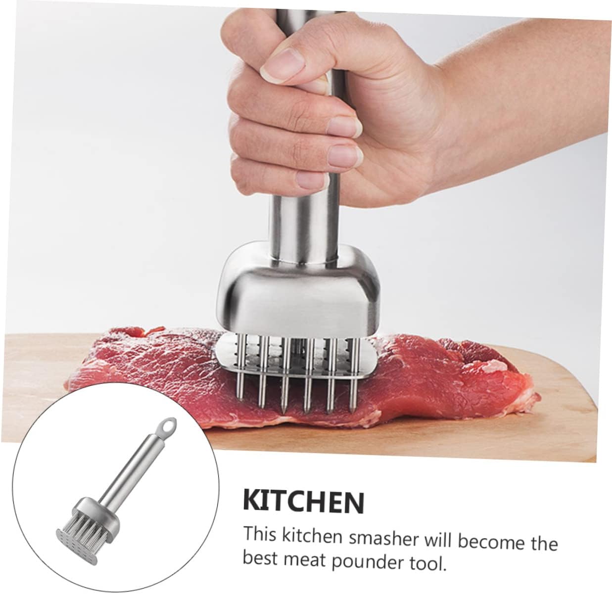 Meat Tenderizer Hammer Steak Pounding Tool Pork Tenderizing Tool Meat Stapler