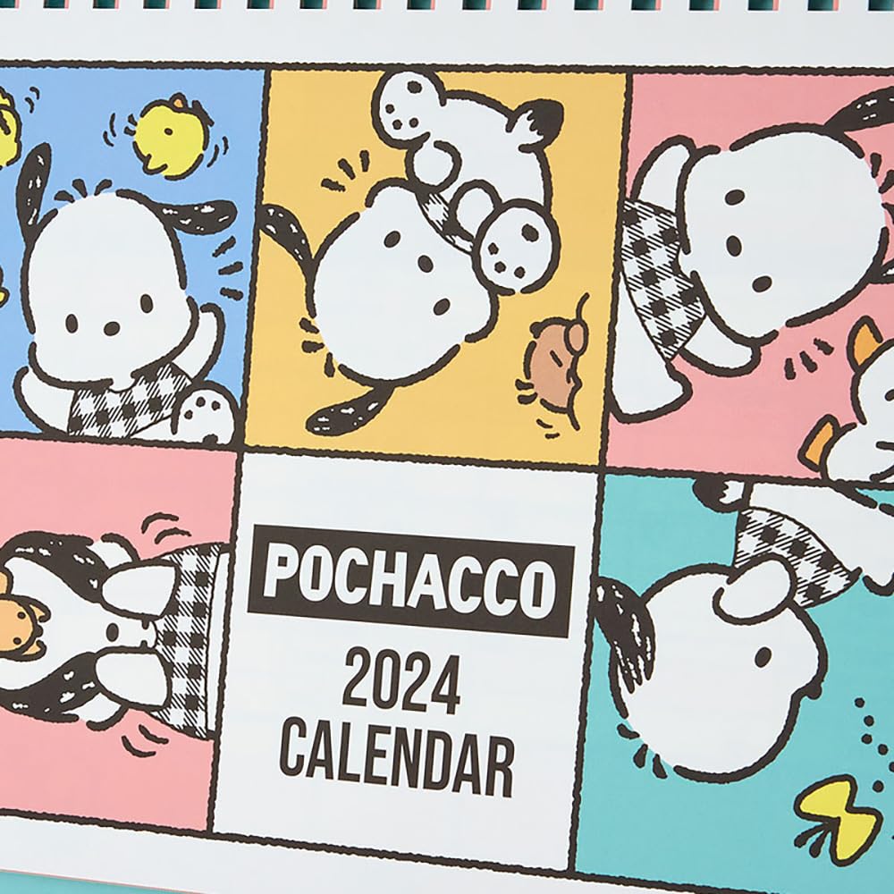 Amazon.com : Sanrio Pochacco Ring Calendar 2024 699993 : Office Products