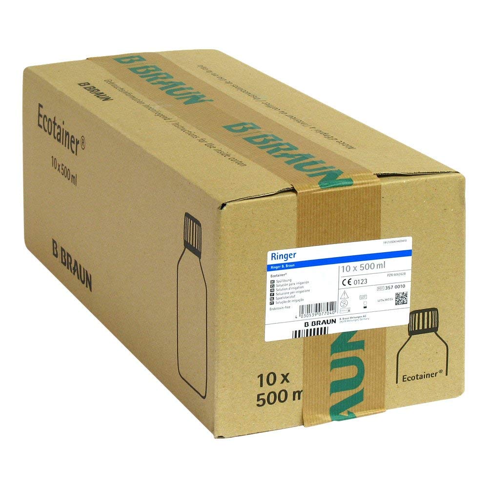 RINGER LÖSUNG B.Braun Spüllsg.Ecotainer 10X500 ml