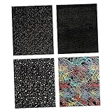 NUOBESTY 4blätter Wärmeübertragungsmembran Shirt-druck Htv Folie Für Individuelle Designs Geeignet Für Kleidung Und -projekte Einfach Anzuwenden