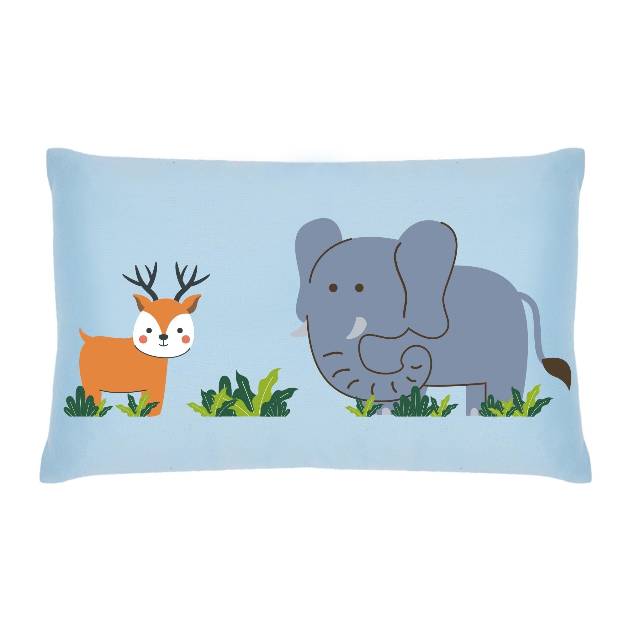 Lujoso Castle Personalized Pillow Set β includes 1 Pillow Insert and 1 Personalized Pillow Cover | Microfiber with Virgin Micro Fill | 100% Cotton Long Staple Cover | 12x20In | Aqua Blue 4