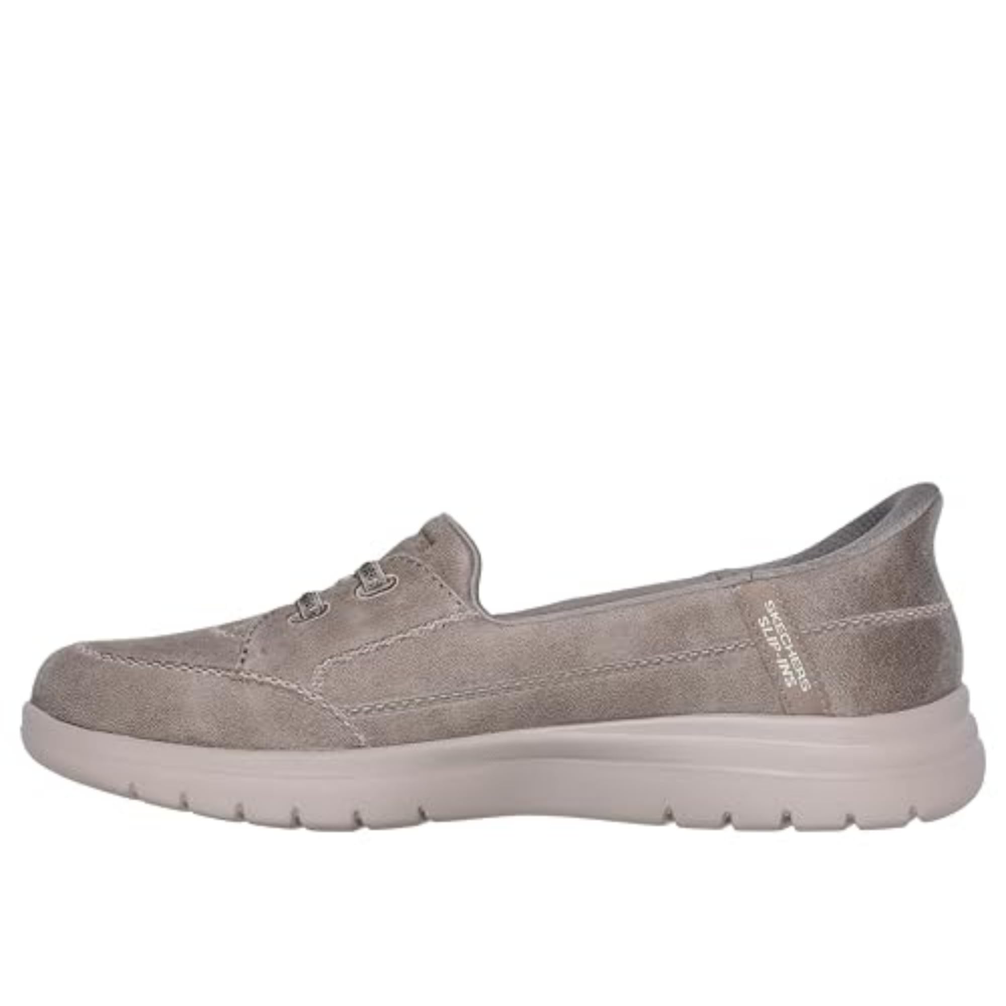 skechers Women's On-the-go Flex - Source Hands Free Loafers, Taupe, 8.5 Wide-picture-35