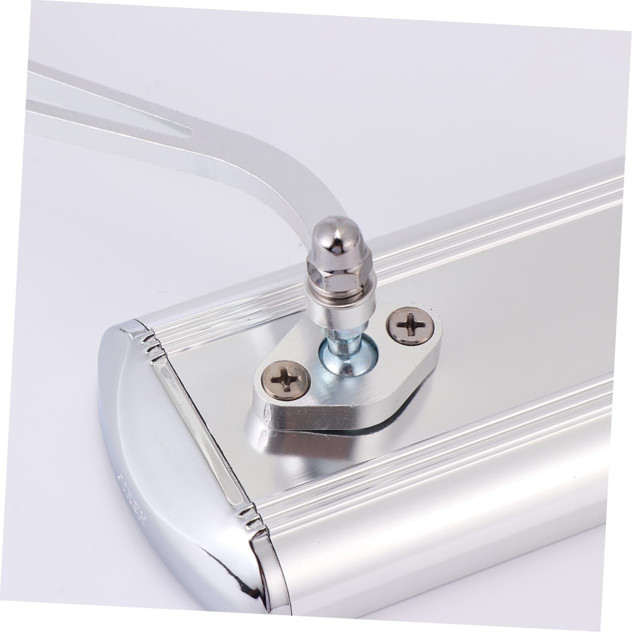 ibasenice 2pièces Miroir De Vélo Aluminium Alliage Avec Rotatif Rétroviseur Unilatéral Pour Guidon Accessoires Vélo De Montagne Route