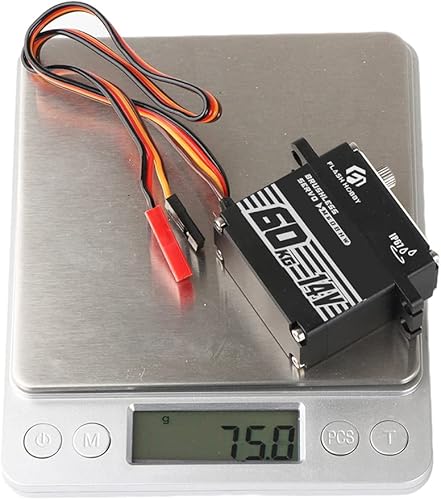 Miniatura 4 de FLASH HOBBY Servo sin escobillas IP67 resistente al agua de 14 V de alto par con engranaje de metal completo para camión de oruga RC 18 110 o piezas