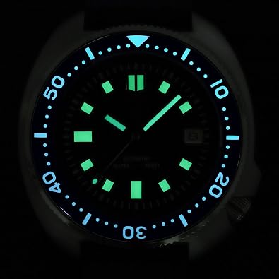 Steeldive SD1970 Mens Watch NH35 Automatic Movement 1970 Wristwatch 200M Diving Watches 6105 Super Luminous Ceramic Bezel