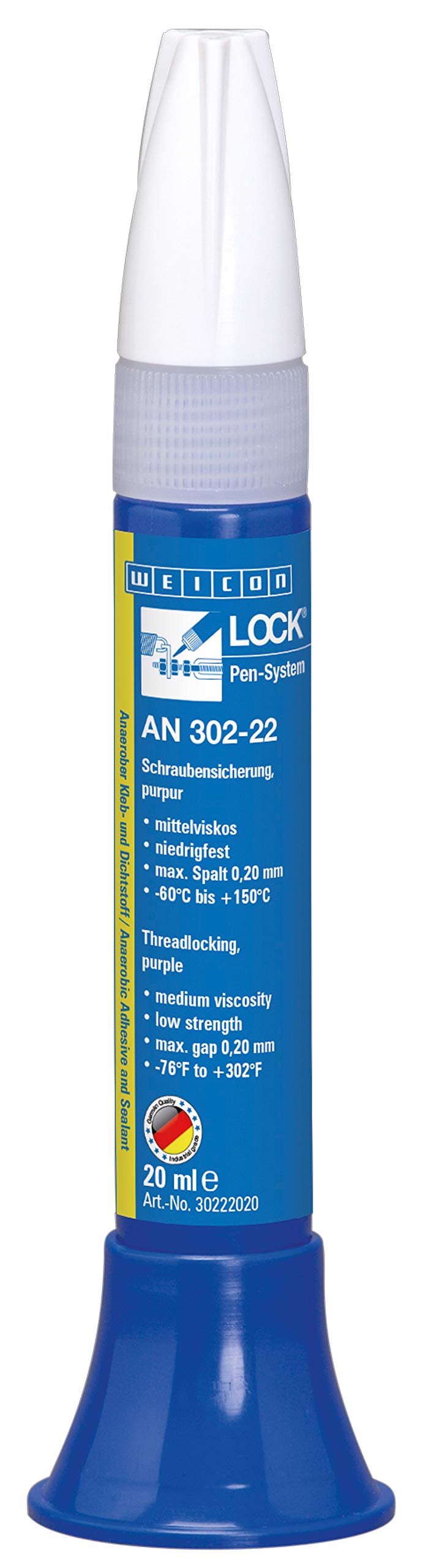WEICONLOCK® AN 302-22 | 20 ml | Threadlocking