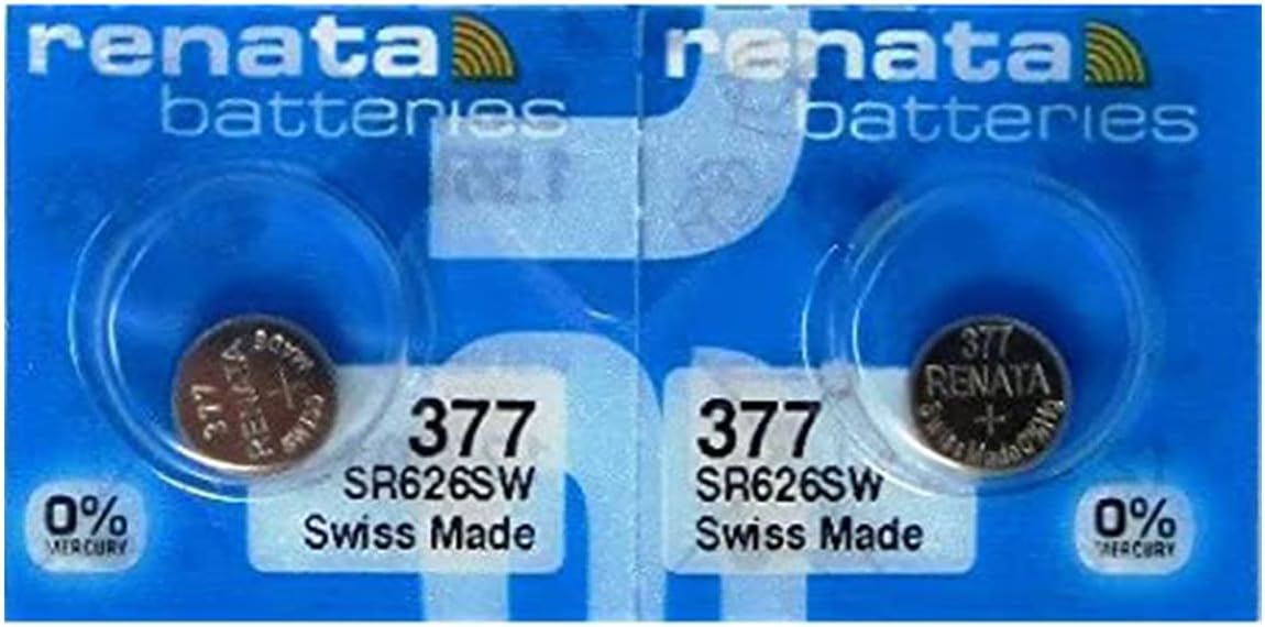 Renata Watch Battery 377 (SR626SW) Amazon.co.uk Fashion