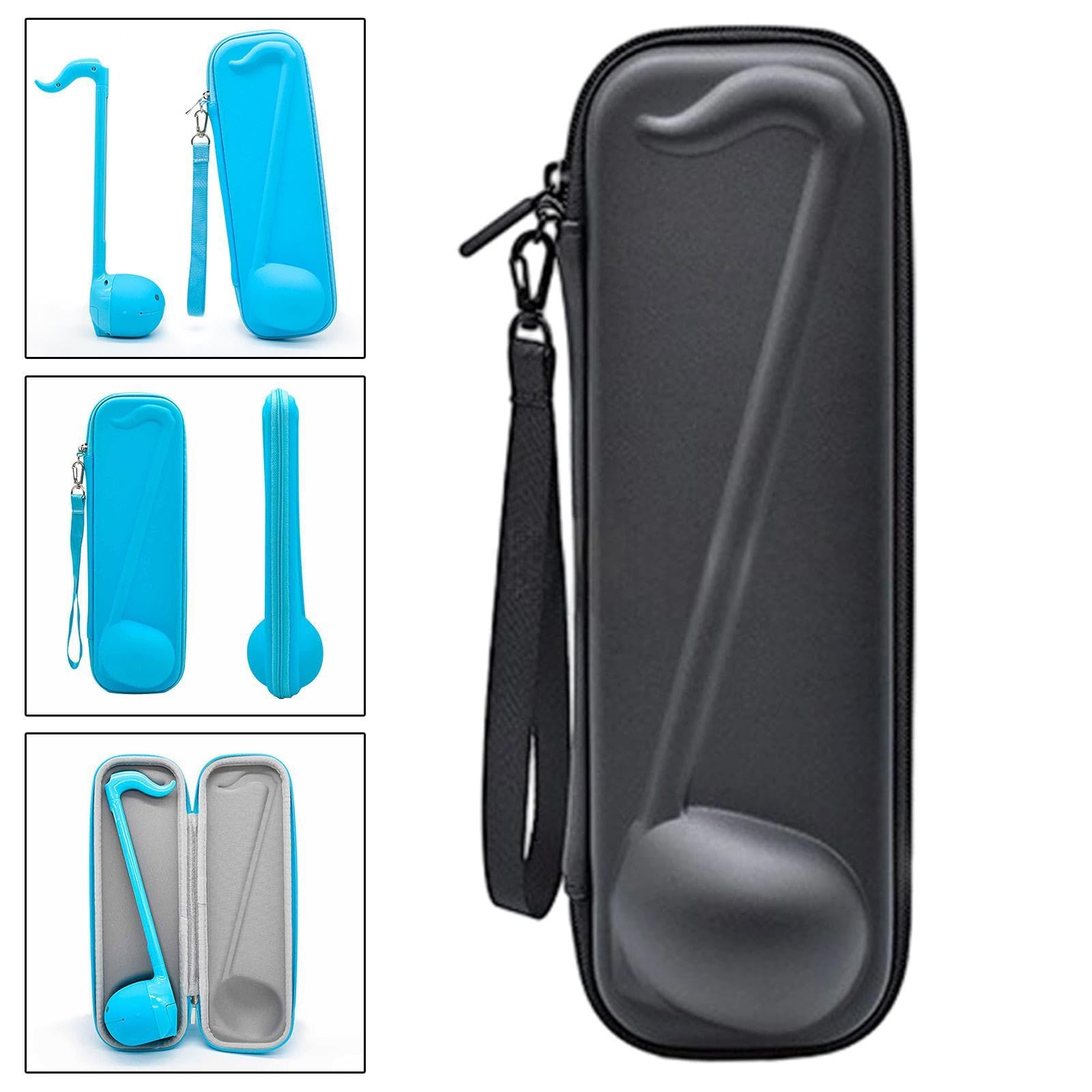 Reisetasche für Japanisches Musikgerät Otamatone mit Handschlaufe, Schwarz