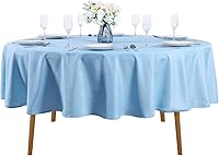 Vista 70 de Rectangle Tablecloth 90x132 inch Washable Polyester Fabric Table Cloth for Wedding Party Dining Banquet Decoration（90x132, Turquoise）