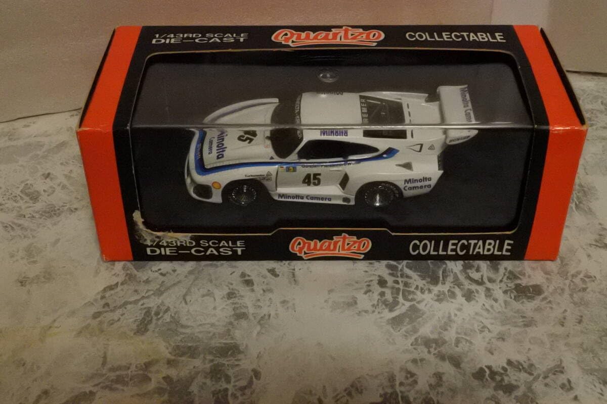 Quartzo ミニカー 935 KREMER KS MINOLTA #45 ルマン1979 1/43