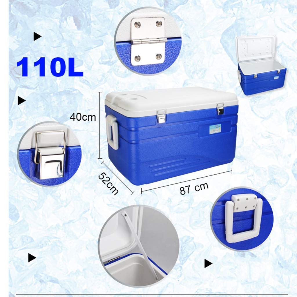 MU Glacière portative Glacière Rigide 110L pour congélateur, glacière Rigide - 120 Heures de Boisson Isolante - Bière de Performance pour Le Camping, Les barbecues, Le Tailgating et Les activités de