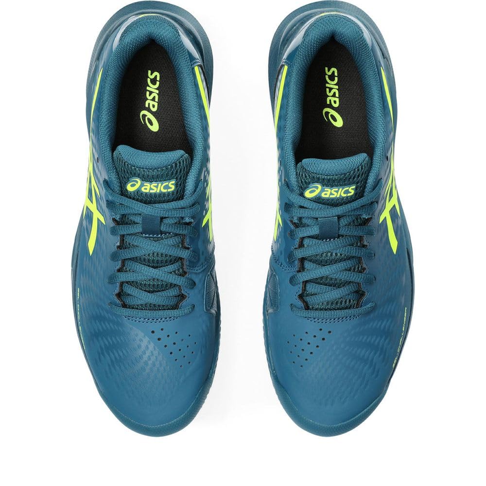 Asics Challenger 14 Mężczyzna Buty do tenisa Niebieski żółty