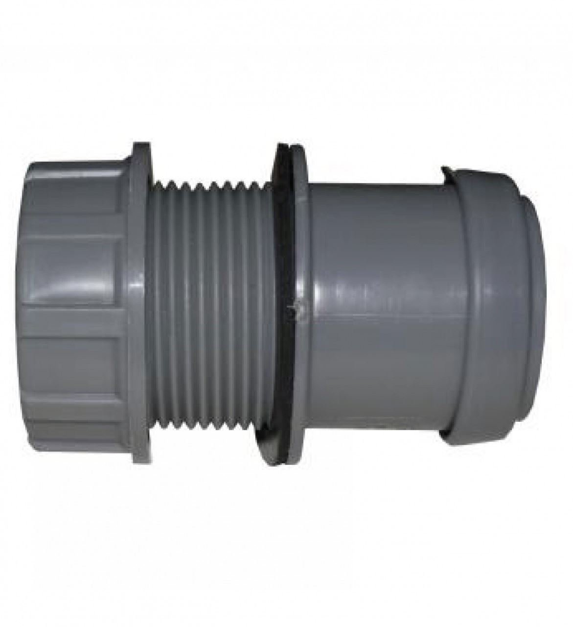 FLOPLAST 32mm Grey Pushfit Waste Tank Connector