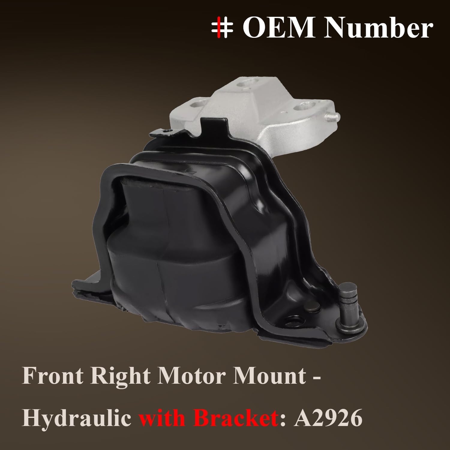 Engine Motor Mount & Trans Mount for 2001-2007 Chrysler Town & Country 3.3L 3.8L/2001-2007 Dodge Caravan 3.3L/Grand Caravan 3.3L 3.8L,Engine Mount Set of 4: A2928 A2926 A2925 A2927