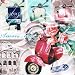 Produktbild Home Fashion - Servietten - Vespa di Roma - Italien / Roller / Vintage