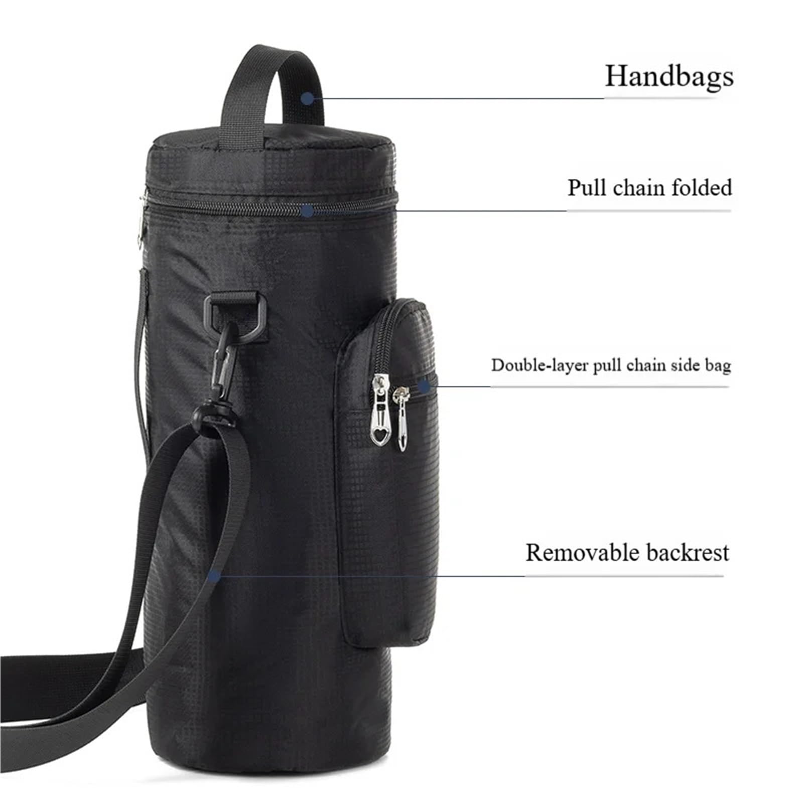 Porta Borraccia Tracolla Borsa Termica for Bottiglia d'Acqua | Adatto for viaggi estivi, escursionismo-arrampicata