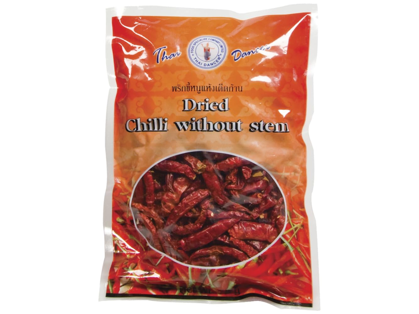 Thai Dancer Piment séché sans manche (1 x 75 g)
