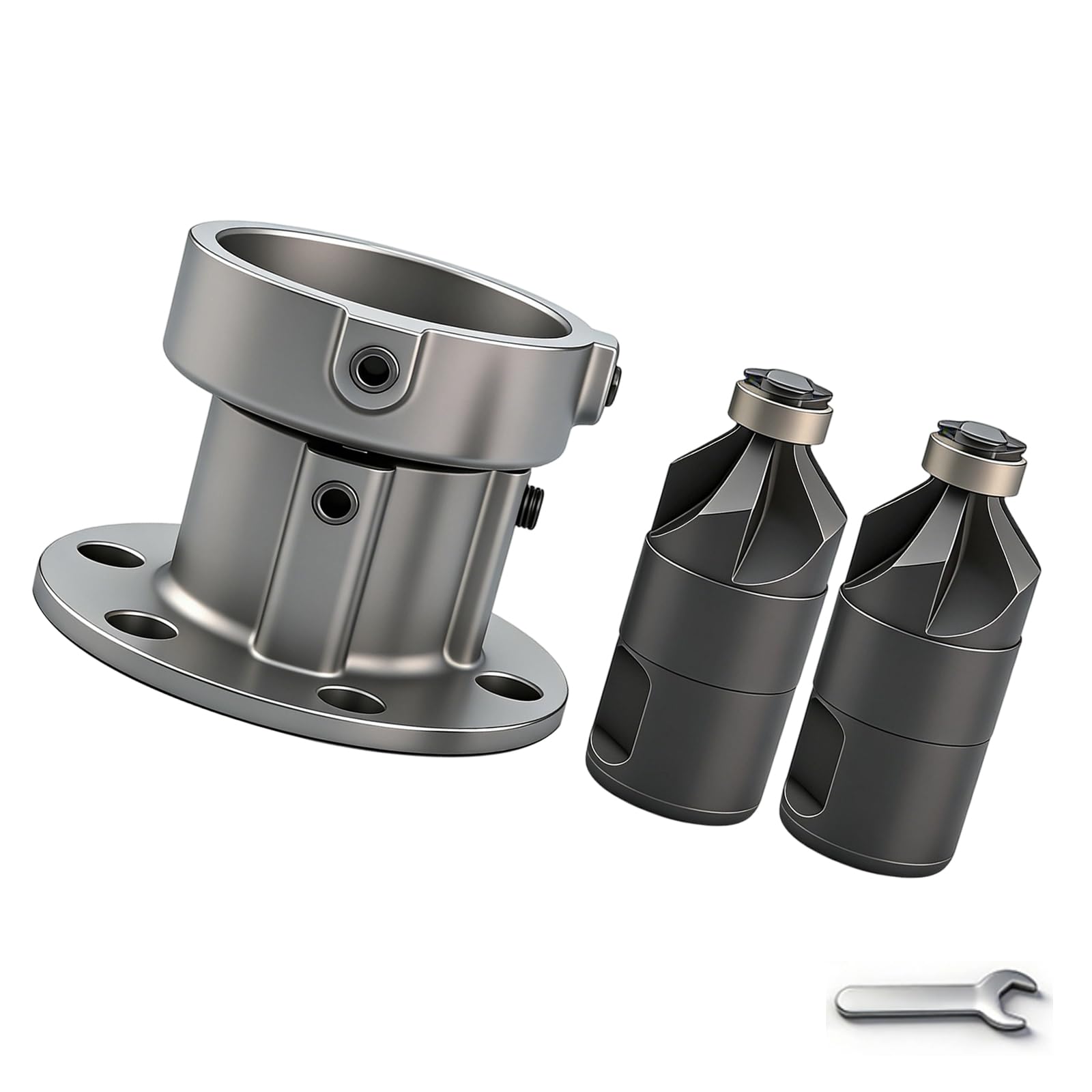 Ordinaryone Professional Aluminum Alloy Chamfering Bit Versatile Angled For Grinders Use Ergonomic High Concentricity Grinder Chamfering Bit Tool